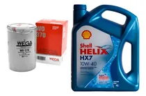 Comprar Kit Filtro Wega + Shell Hx7 10w40 4l Vw Saveiro Gol Saveiro