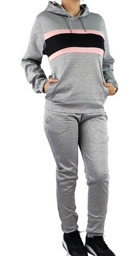 Conjunto Deportivo Mujer Algodón Verano Buzo Jogger Polerón