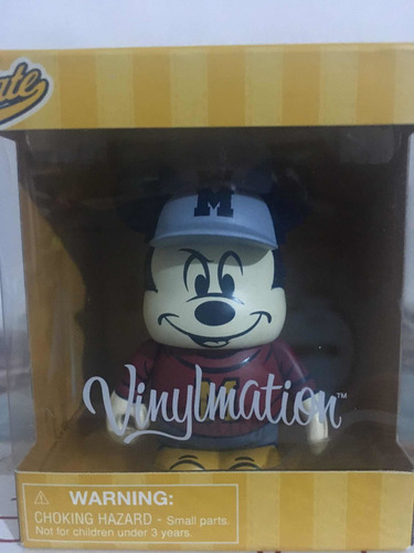 Muñecos Disney Vinylmation Mickey Mascota Colección 8cm