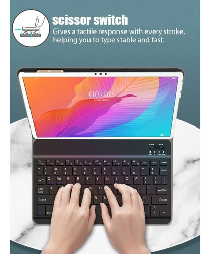 Capa De Teclado De Mouse Para Huawei Mediapad 11.5s/11.5 Ñ