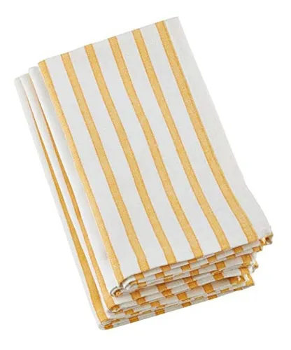 comprar Servilletas De Mesa De Algodon Con Diseño A Rayas Coleccir