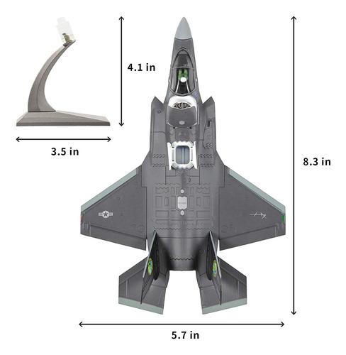 Avión De Combate De Ataque Lightning Ii F35b 172, Mode...