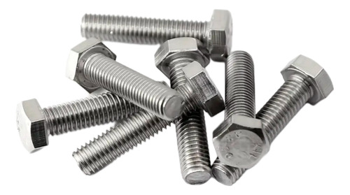 Perno Hexagonal M6x35 Paso 1 Inoxidable Pack 50 Unidades