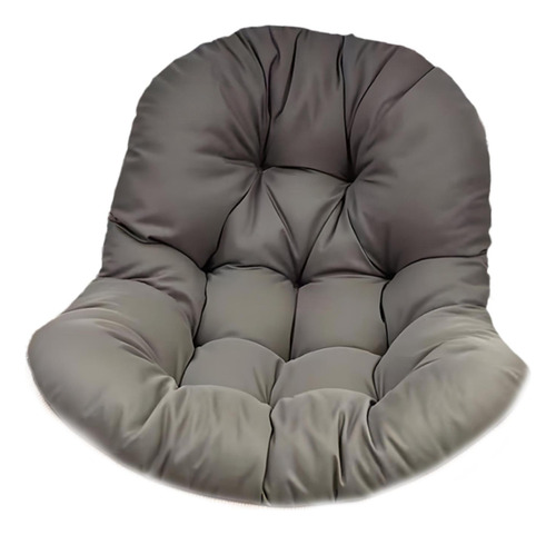 Cojín Para Silla Tipo Huevo, Suave, Cómodo Y Gris Oscuro