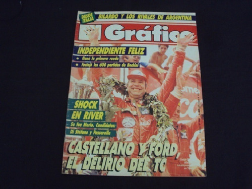 Revista El Grafico # 3662 - Tapa Castellano Y Ford (tc)