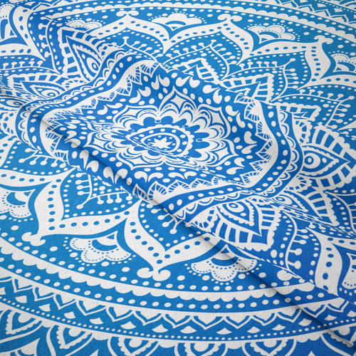 Tapiz Bohemio Mandala 130x150 Cm.decoración Hogar