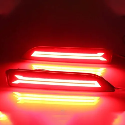 2 Uds For Honda Crv Cr-v 2007 2008 2009 Led Multifunción Re