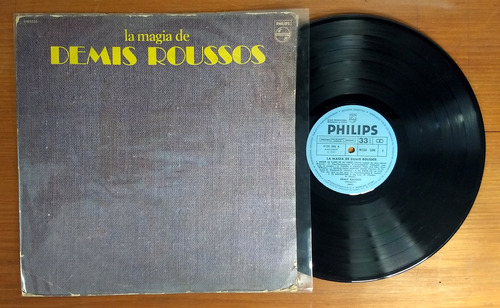 Demis Roussos La Magia 1977 Disco Lp Vinilo