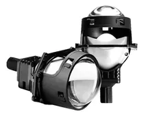 Comprar Par Faros Focos Proyectores Con Lupa Bi Led Alta Y Baja 80w