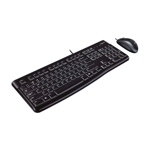 Kit Teclado Y Mouse Logitech Mk120 Usb Multimedia Español Sl
