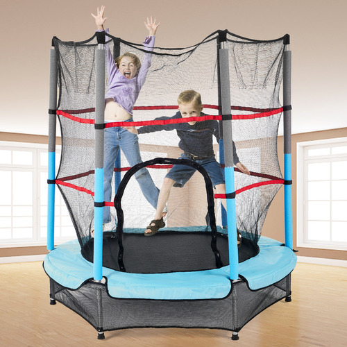 Cgyi Trampolin Brincolin Infantil 1.4m Extra Seguro Tumbling, Trampolin Brincolin Para Ninos Con Red, Brincolin Trampolin