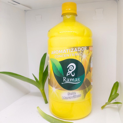 Aromatizador Ambientes Concentrado 1 Litro - Sete Maravilhas