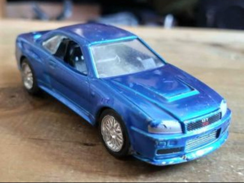 Skyline Gt- R R34 Azul Jada Toys