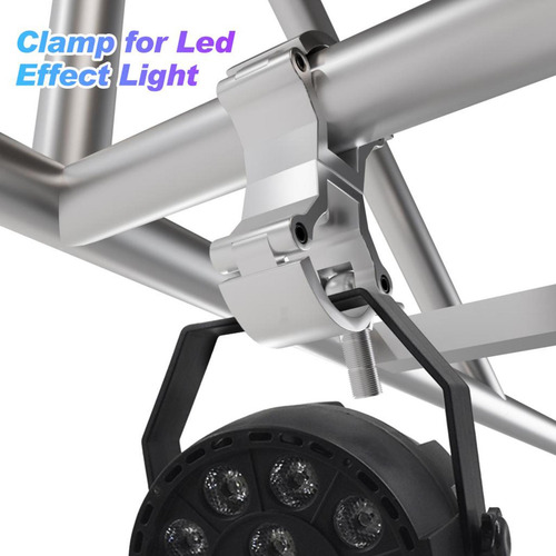 Dj Light Abrazaderas Abrazadera Giratoria Doble Para Argén