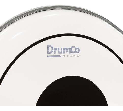 Parche Para Batería Oil Power Dot De 10 Dr-10dpobpd Drumco Color Transparente