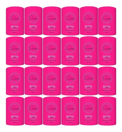 Combo 24 Redução De Volume Salone Hair Btox 1kg Cada