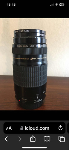 Lente Zoom Canon Ef 75-300  1:4-5.6  Semi Nuevo
