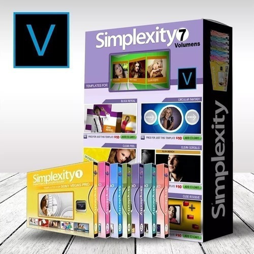 Pack Vectores S Vegas Editables Simplexity Avc / Mp4