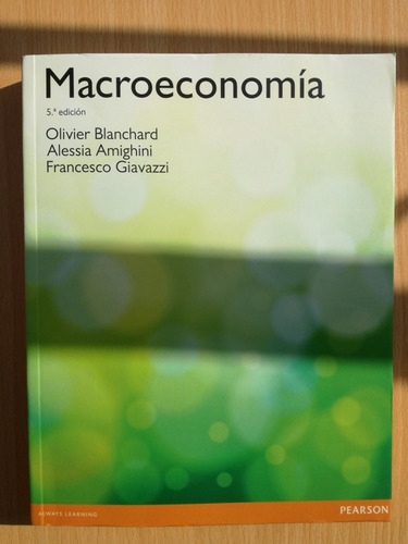 Macroeconomía Blanchard - Pearson - 5º Ed [usado Como Nuevo]