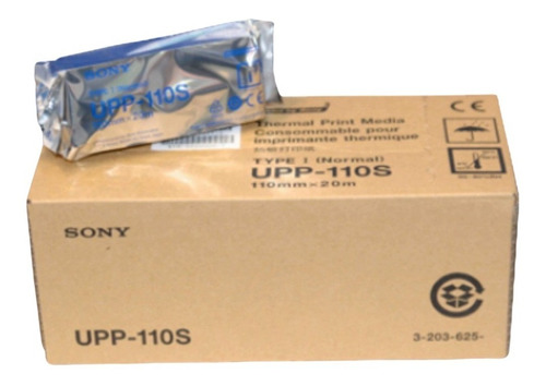 Papel Termico Ultrasonido Sony Upp-110s X10 Rollos Facturado
