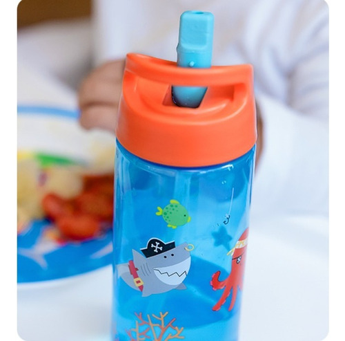 Vaso Con Sorbito Super Heroes Buba- Mvd Kids