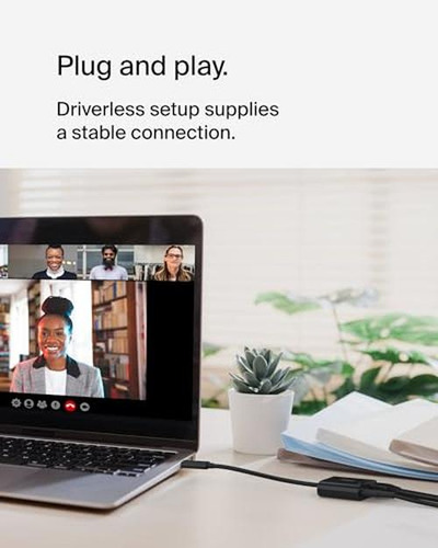 Adaptador De Carga Y Conexión De Belkin Usb-c A Ethernet De