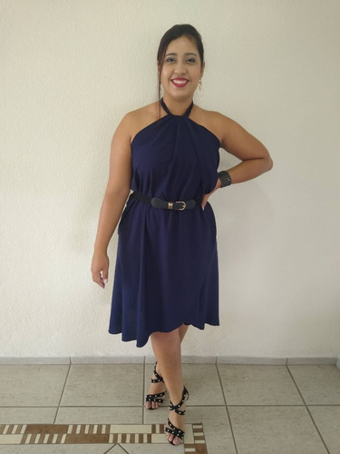 Imagem 7 de 9 de Saia Envelope Traspassada Que Vira Vestido