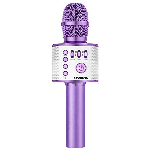 Micrófono De Karaoke Inalámbrico Bluetooth, 3 1, Port...