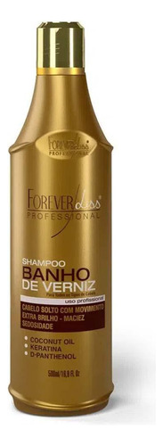 Shampoo Verniz Forever Liss 500ml - Cabelos Ressecados