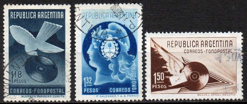 Argentina 1939. Fonopostal. La Serie Completa Usada
