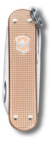 Navaja Victorinox Classic Alox Fresh Peach Color Piel