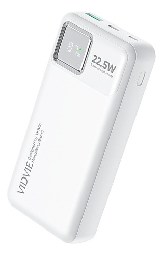 Power Bank Vidvie 20000mah Carga  Rápida - Pantalla Led 