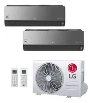 Comprar Aire Multisplit LG Wifi 2a1 2300+4500fg Inverter Ue 7kw F\u002Fc Color Negro