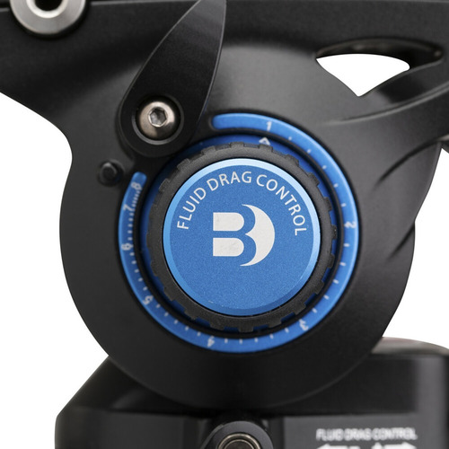 Imagen 7 de 10 de Cabezal Video Profesional Benro S6 Control Fluido Paneo Tilt