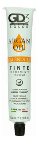 Gd3 Tinte En Crema Permanente 8.1 Rubio Ceniza Claro 100ml