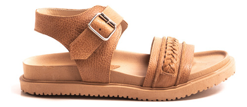 Sandalias Cuero Cómodas Bajitas Livianas Birk Con Pulsera