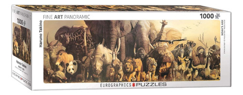 Puzzle Eurographics Panoramic Puzzles Noah's Ark 6010-4654 de 1000 piezas