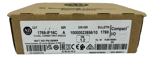 Allen Bradley 1769-if16c Modulo De Entrada Original 