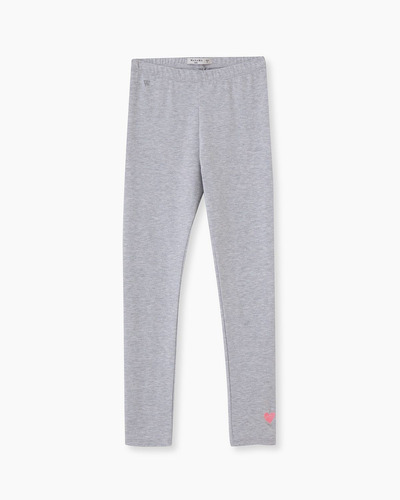 Imagen 1 de 3 de Calza Basic Wanama Kids Color Gris Melange Para Niña