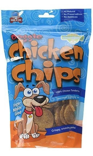 Chips De Pollo Naturales, Golosinas Para Perros (bolsa