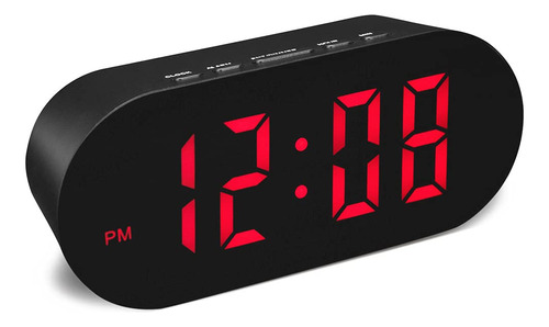 Famicozy Reloj Despertador Digital Simple Y Fácil De Usar, P