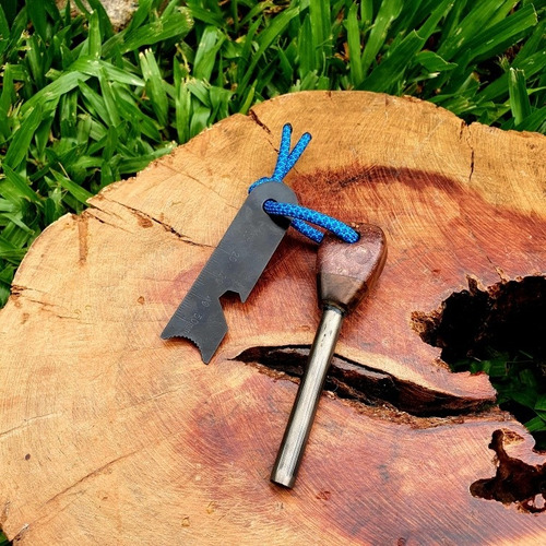 Pederneira De Sobrevivência Maciça Customizada Artesanal