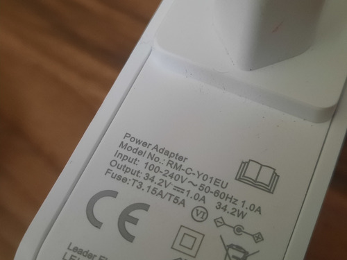 Cargador Fuente Poder Original Para Xiaomi Roidmi 34.2v 1a