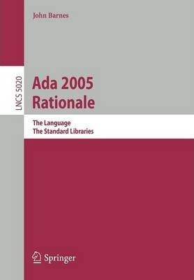 Libro Ada 2005 Rationale - John Barnes