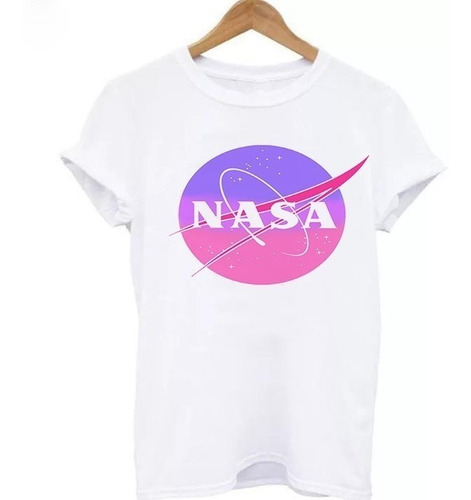 Polera Nasa Tumblr Space Tendencia Unisex Hombre Mujer 