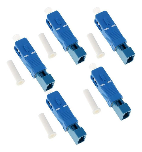 Ks 5 Unids Lc A Sc Flange Híbrido Monomodo 9/125 Sm Fibra