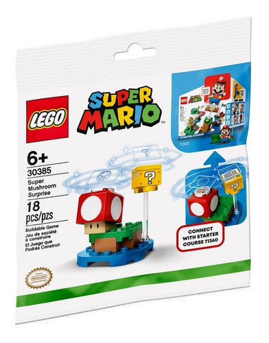 Lego Super Mario Bros Construccion Bags 18pcs