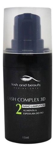 Kit Lash Complex 3d Passos 1 E 2 15ml Cada