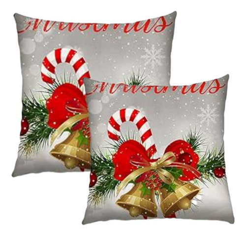 Fundas Decorativas Cojín Navideño Sofá Cama Forro Almohadas