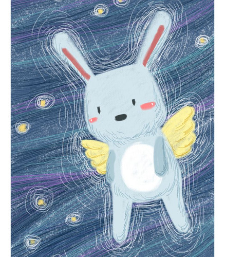 Rompecabezas 1000 Piezas Personalizado-angel Bunny